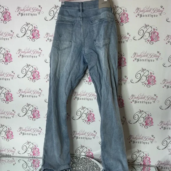 Hudson Jeans Light Blue Straight Fit denim western light wash - Picture 2 of 8